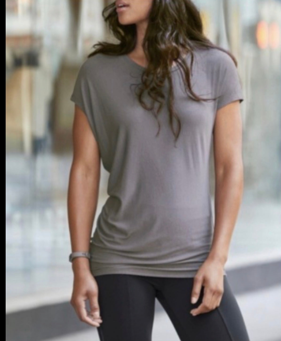 Sz L - Athleta Mauve Top