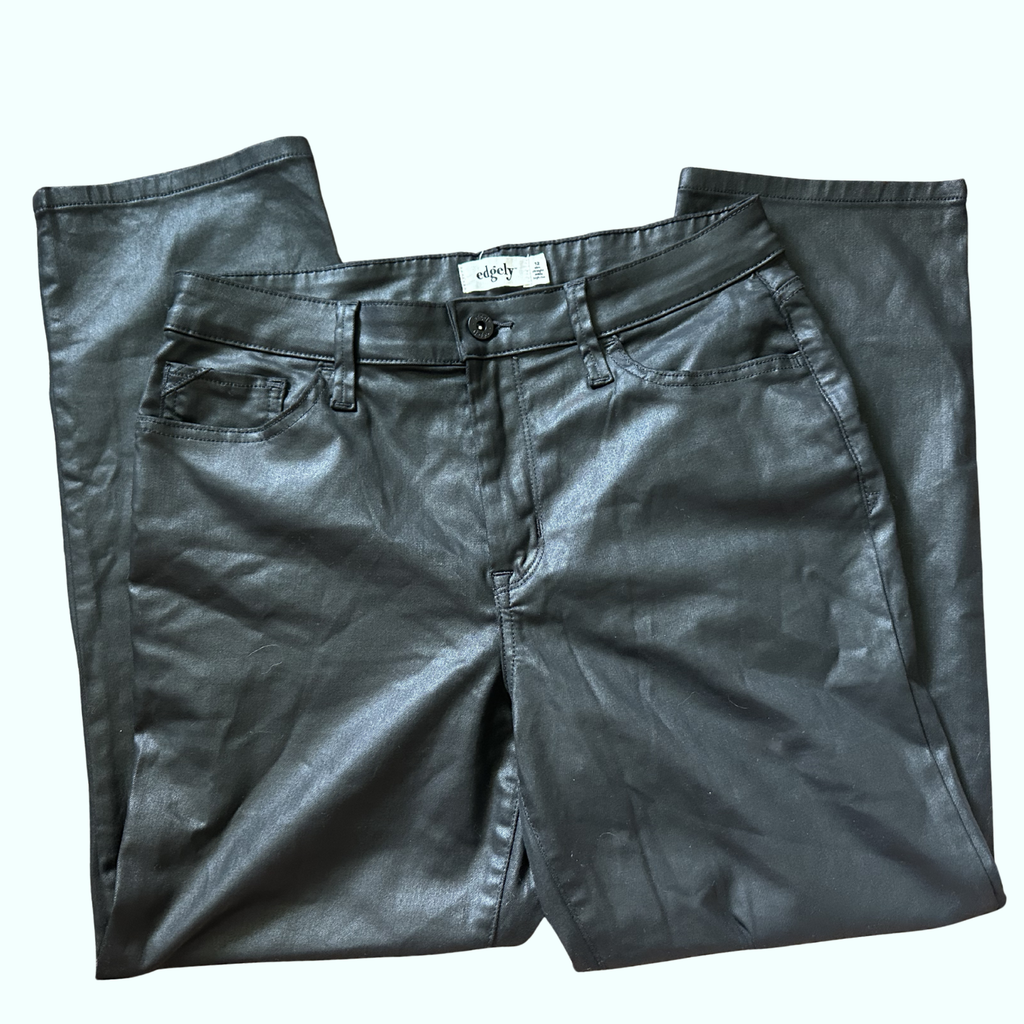Sz 12 - Edgely Metallic Jeans