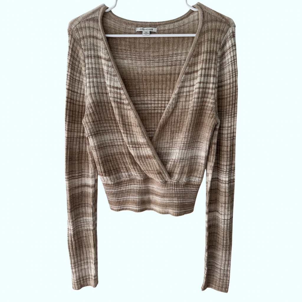 Size L - American Eagle V-Neck Sweater