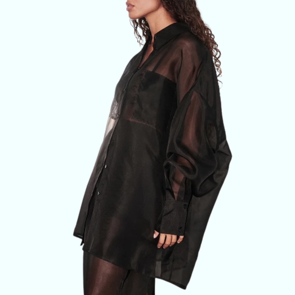 Sz 22 - TOPSHOP Organza Blouse