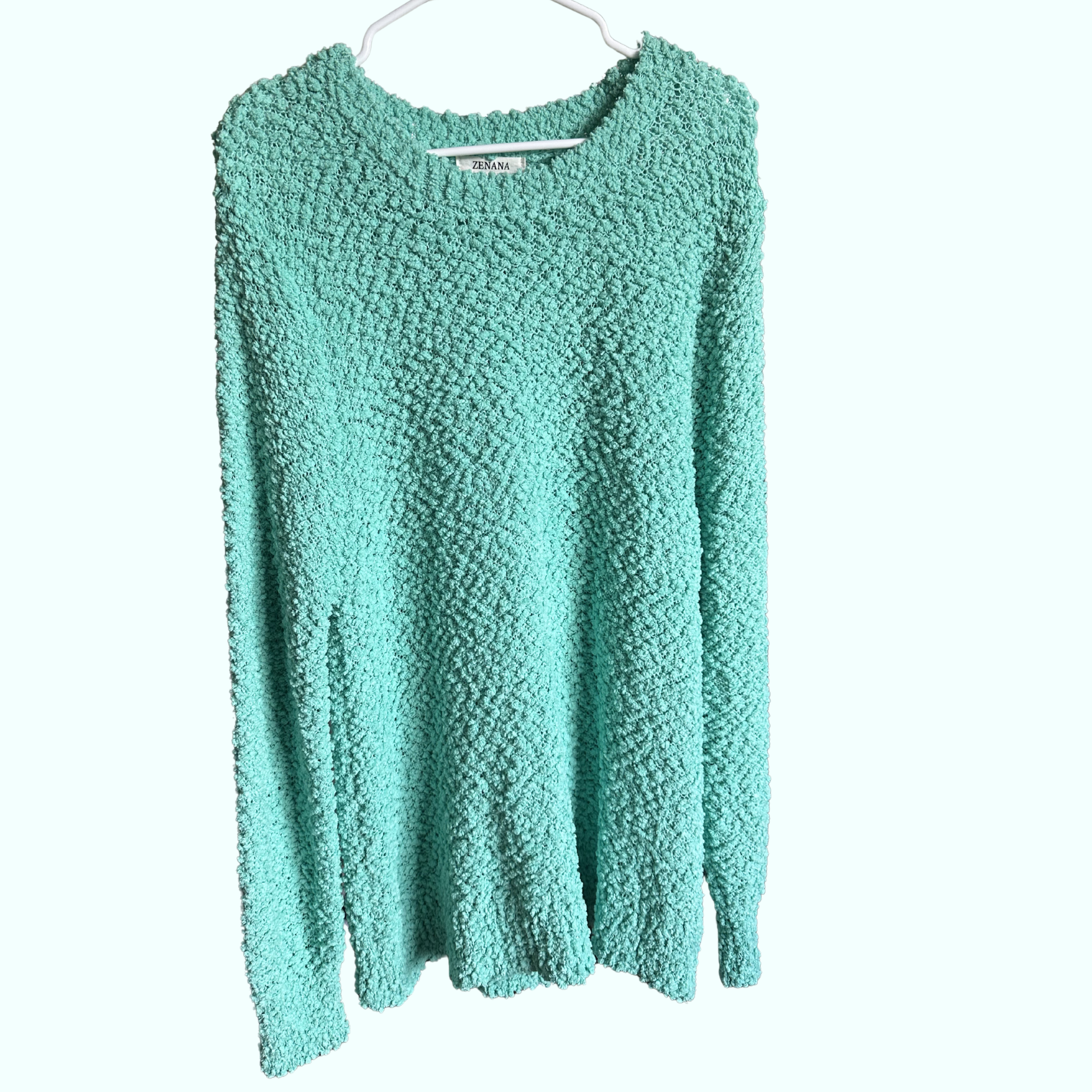 Sz L - Zenana Knit Top