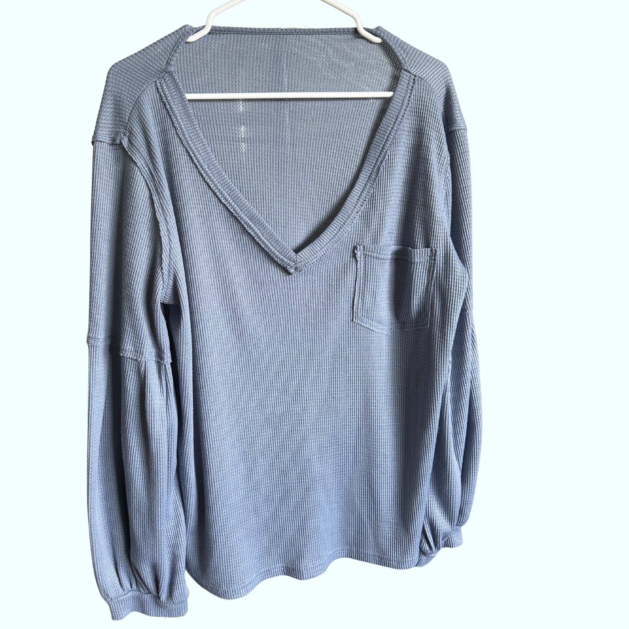 Sz XL - Wide Neck Top