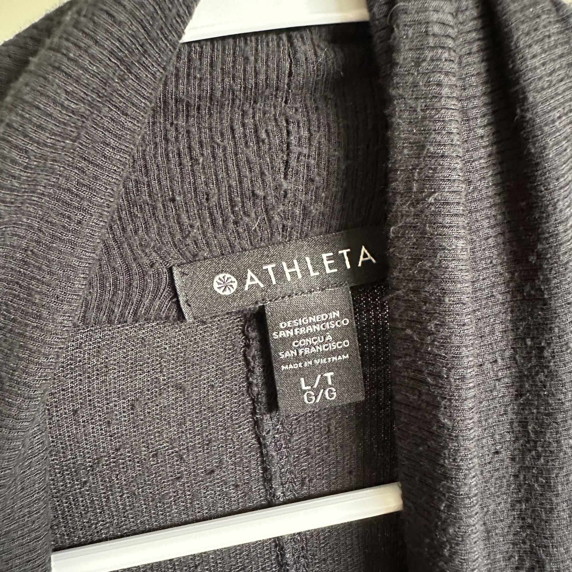 Sz L/T- Athleta Pranayama Wrap Cardigan