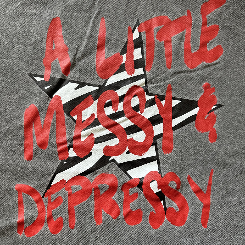 Sz 3X - Messy, Depressy Tee