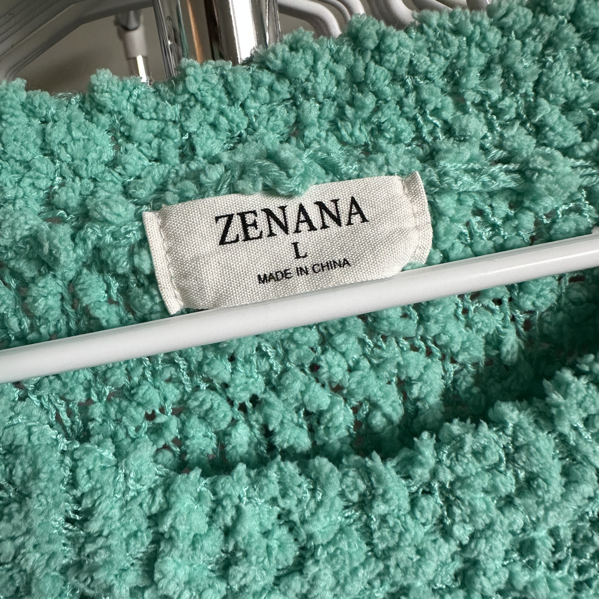 Sz L - Zenana Knit Top