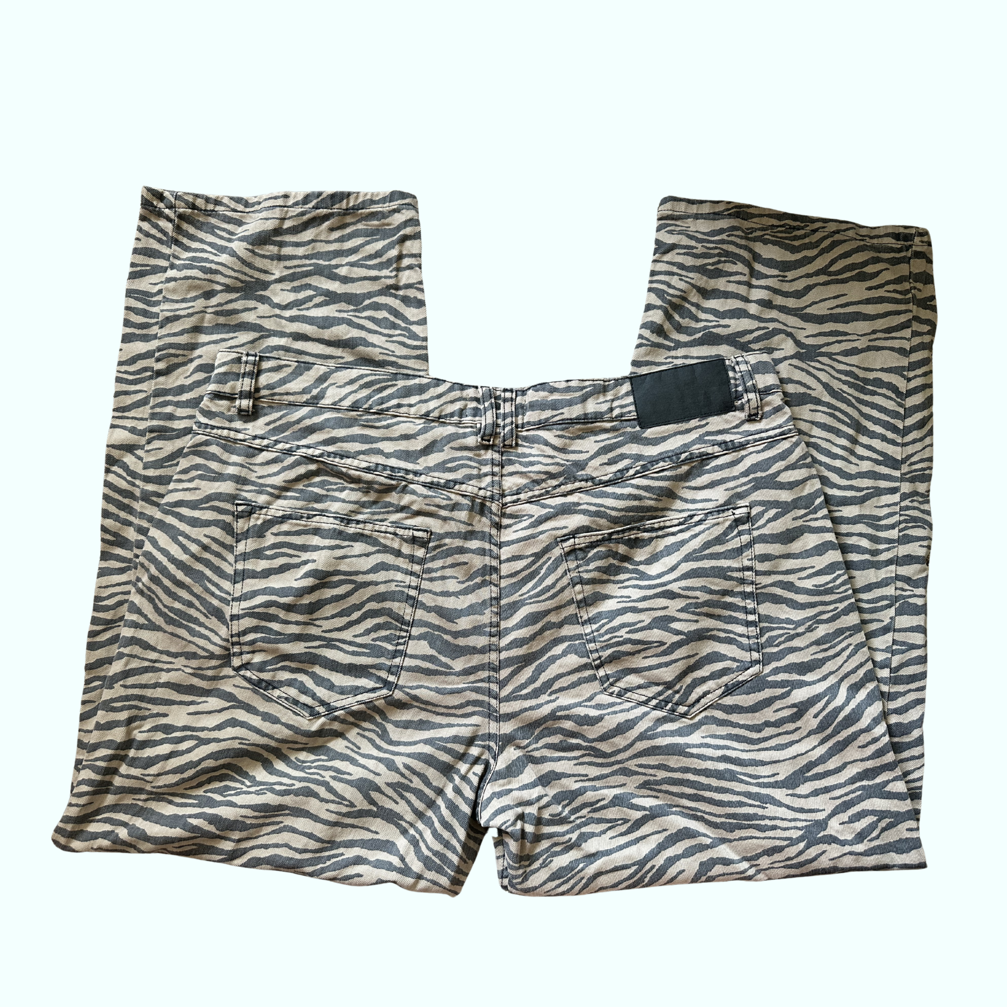 Sz 16 / 32 - ASOS Zebra Jeans