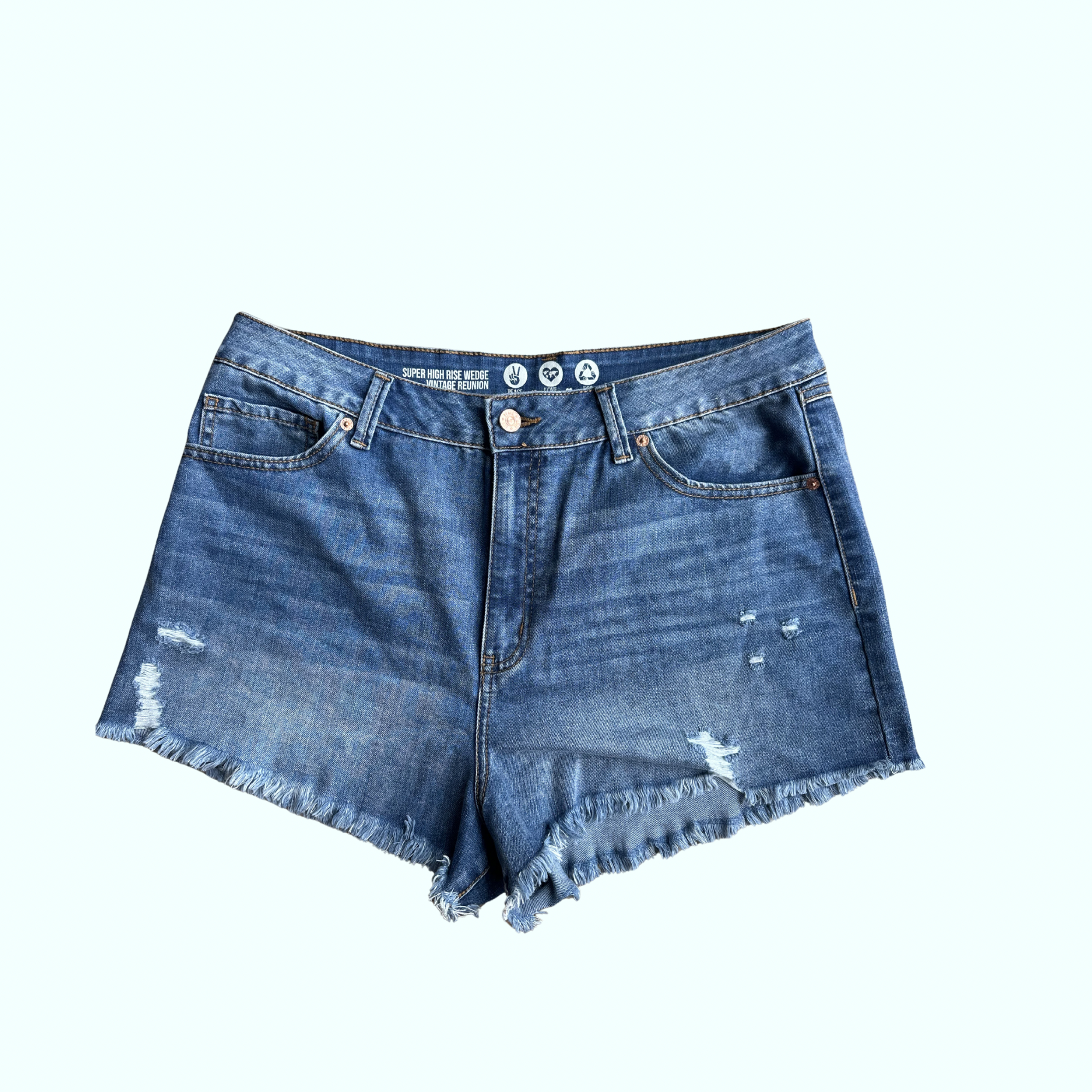 Sz 17 - Rewash Jean Shorts