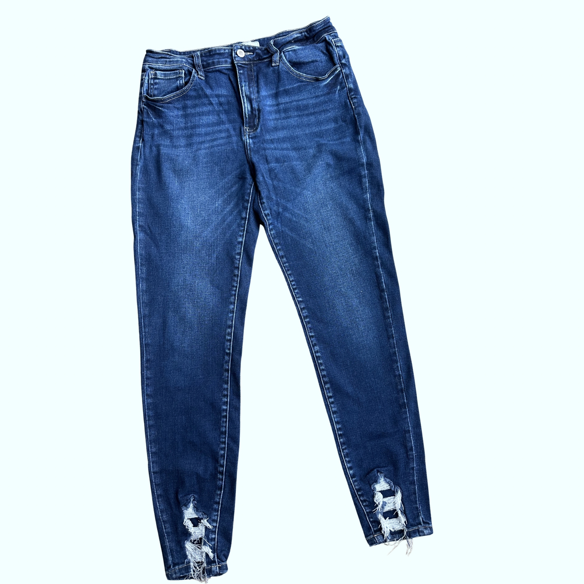 Sz 30 - KanCan Skinny Jeans (Dark)